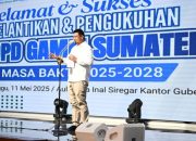 Pelantikan GAMKI Sumut 2025-2028, Gubernur Bobby : Pemprov Sumut buka ruang kolaborasi !