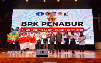 Indonesia Sabet Juara Umum BPK PENABUR Asian Zone 3.3 Schools Chess Competition 2025
