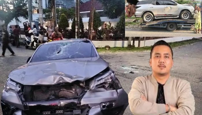 Tukang Becak Tewas Ditabrak Fortuner di Medan, Pelaku DJ Kabur Tinggalkan Mobil