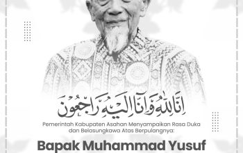 Bupati Asahan Taufik Zainal Abidin Berduka, Ayah Ketua TP PKK Asahan Wafat