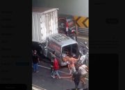 Truk Fuso Diduga Rem Blong, Tabrakan Beruntun Libatkan 7 Kendaraan di Tol JORR Jakarta Timur